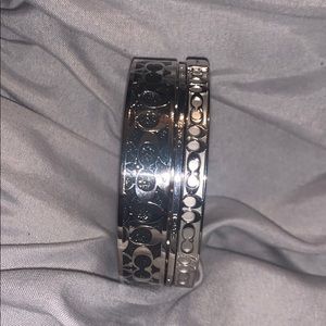 Coach bangle set